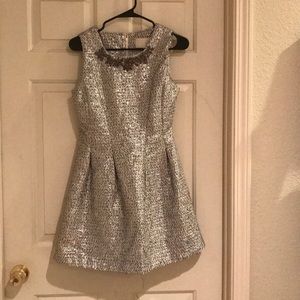 XS Elegant Silver J.O.A Dress